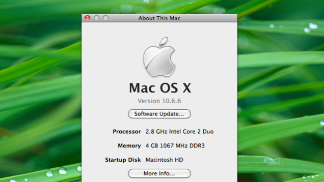 Java For Mac Os X 10.6 Update 6